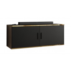 TV galdiņš ROJO 2, Melns/Zelts